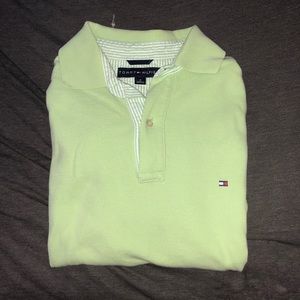 Light Green Tommy Hilfiger Polo Shirt